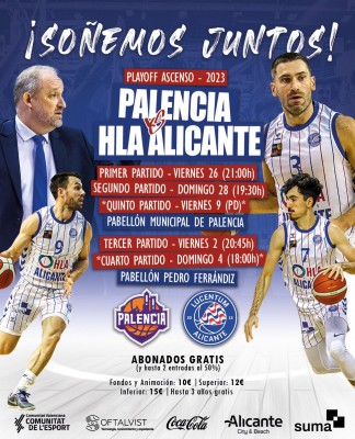 El HLA Alicante premia a los abonados y regala el 'play-off' contra el Palencia
