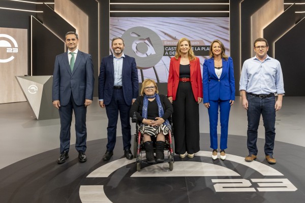 El último debate por Castelló: los candidatos dejan las espadas en alto y los bloques marcados