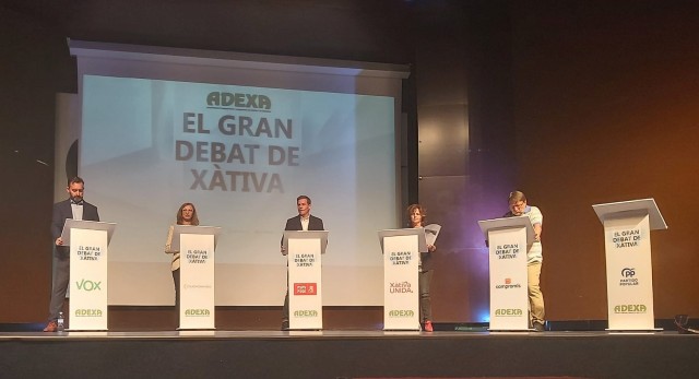 Xàtiva: cinco nuevos alcaldables frente al pujante candidato socialista, las seis opciones para el 28M