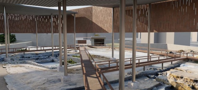 Así proyecta Alicante el museo arqueológico sobre sus raíces romanas en el Parque de las Naciones 
