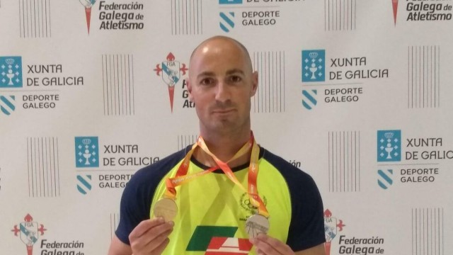 David Céspedes es el campeón de España de decatlón en la categoría M40