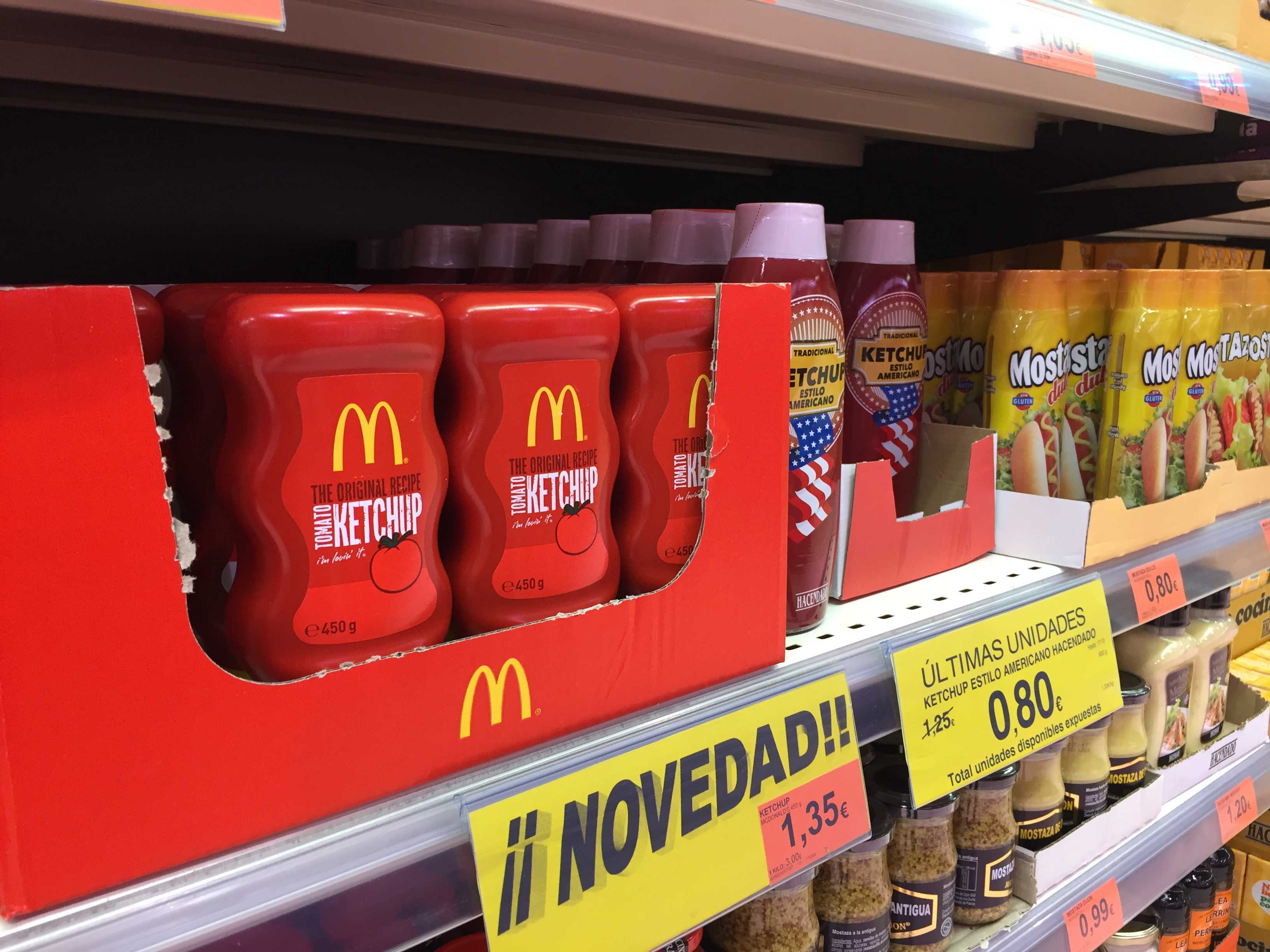 El kétchup de McDonald's llega a Mercadona
