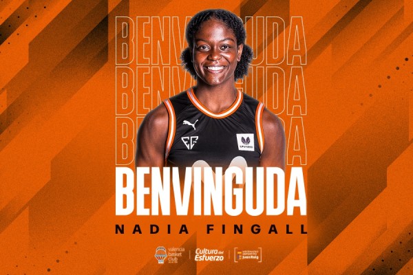 Nadia Fingall, nuevo refuerzo para Valencia Basket