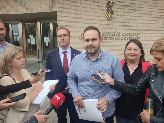 El PSPV de Castellón vincula al PP con las pintadas 'CorruPSOE' y presenta denuncia ante la Fiscalía