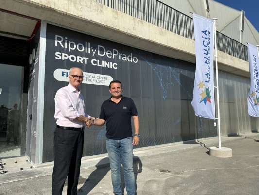 La Clínica FIFA de Ripoll y De Prado en La Nucía abrirá en junio