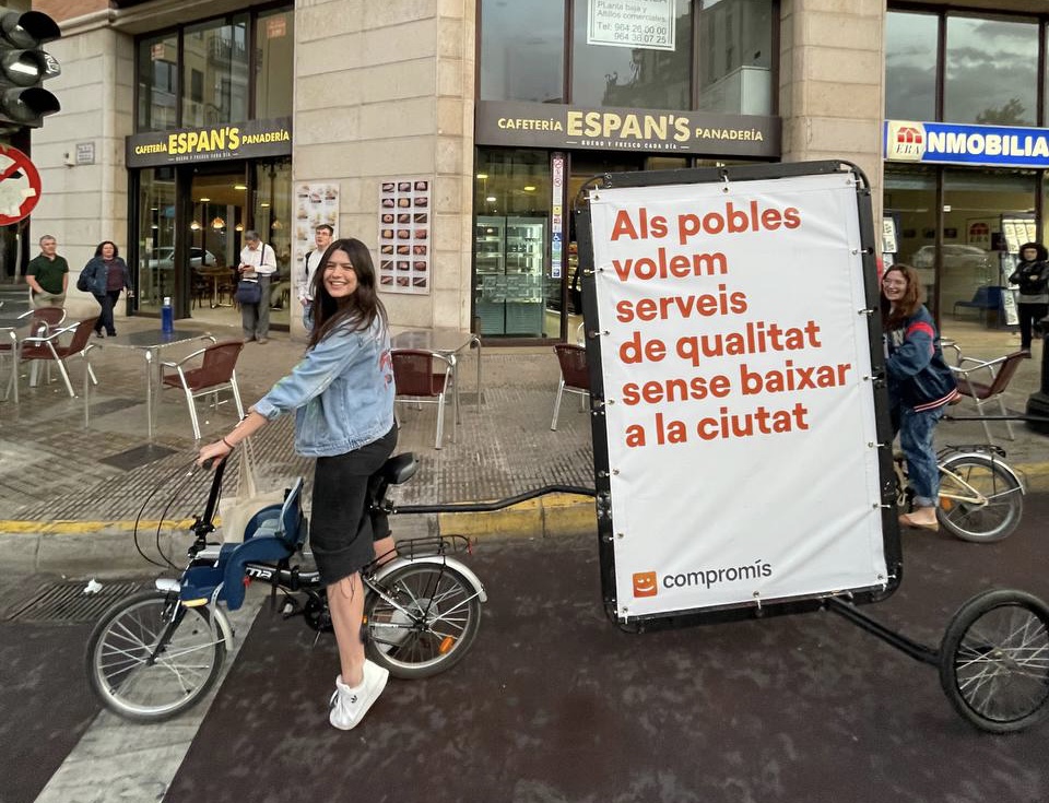 Ampliar el carril bici i millorar connexions amb el Grau: més plans de Compromís per a Castelló