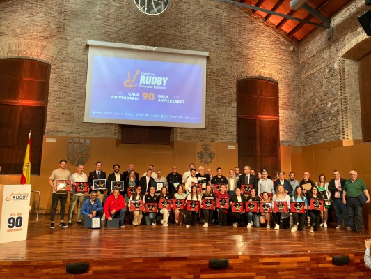 La Federación de Rugby celebró su 90 aniversario 