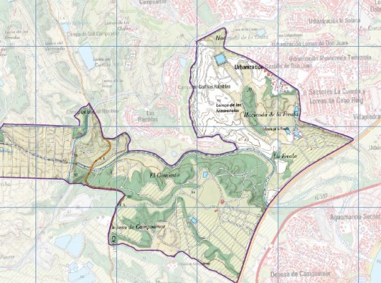El Consell excluye el PAU 21 de Orihuela del parque natural de Sierra Escalona 