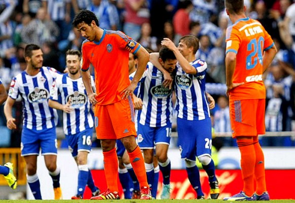 El Valencia CF solo perdió en una de sus diez últimas visitas a Riazor
