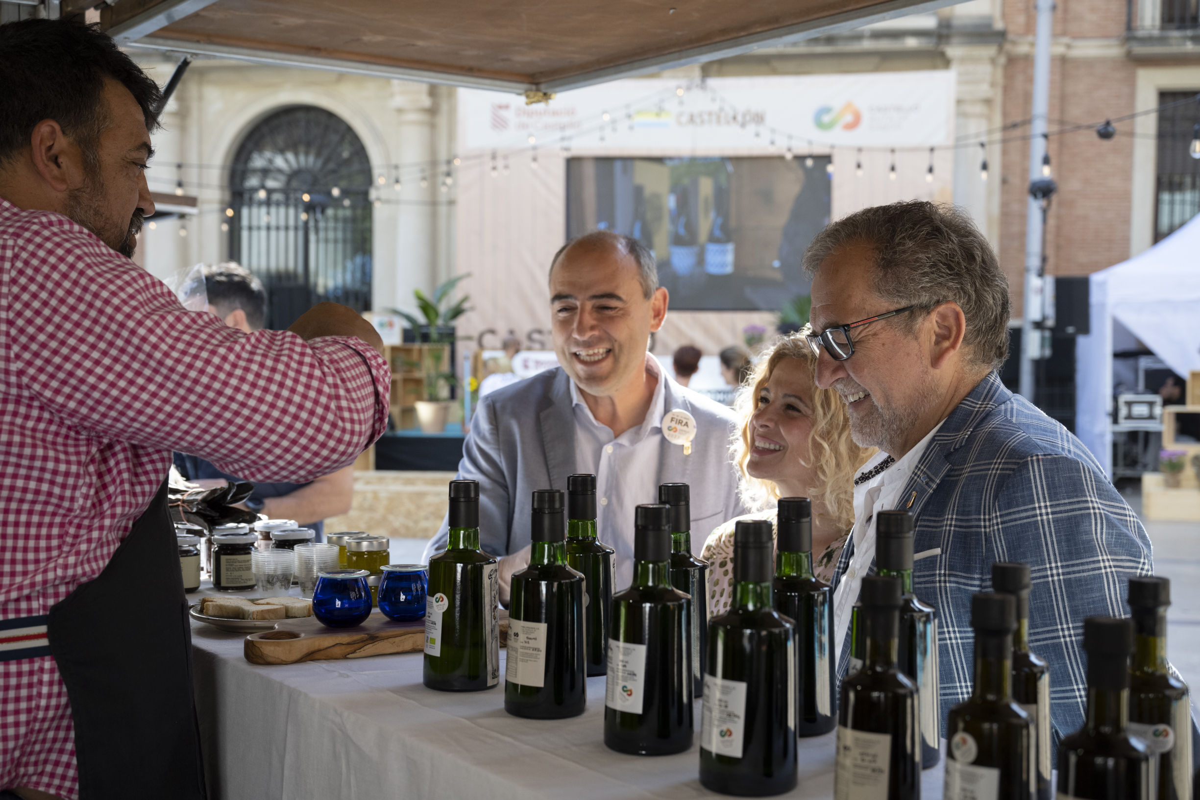 Empiezan los 'showcookings' junto a chefs con estrellas Michelin en la plaza de las Aulas