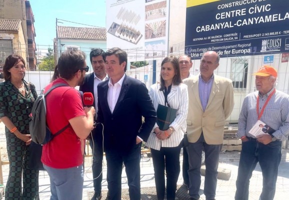 Giner promete un plan de aceleración para proyectos pendientes o parados en el Cabanyal