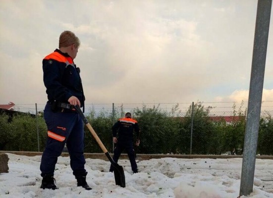 La factura del granizo en Lorca y Cieza asciende a ocho millones de euros