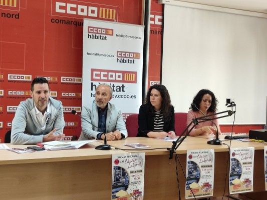 CCOO pone el foco en la prevención de la silicosis para evitar 