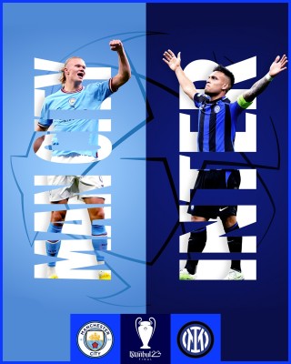 Inter de Milán - Manchester City, final de la Champions en Estambul