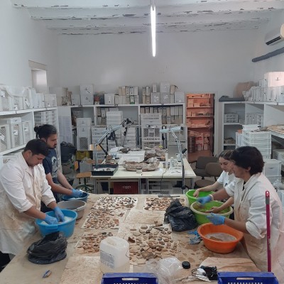 L'Aula d'Arqueologia de l'UJI realitza una excavació a l'antiga ermita de Sant Mateu de Borriana 