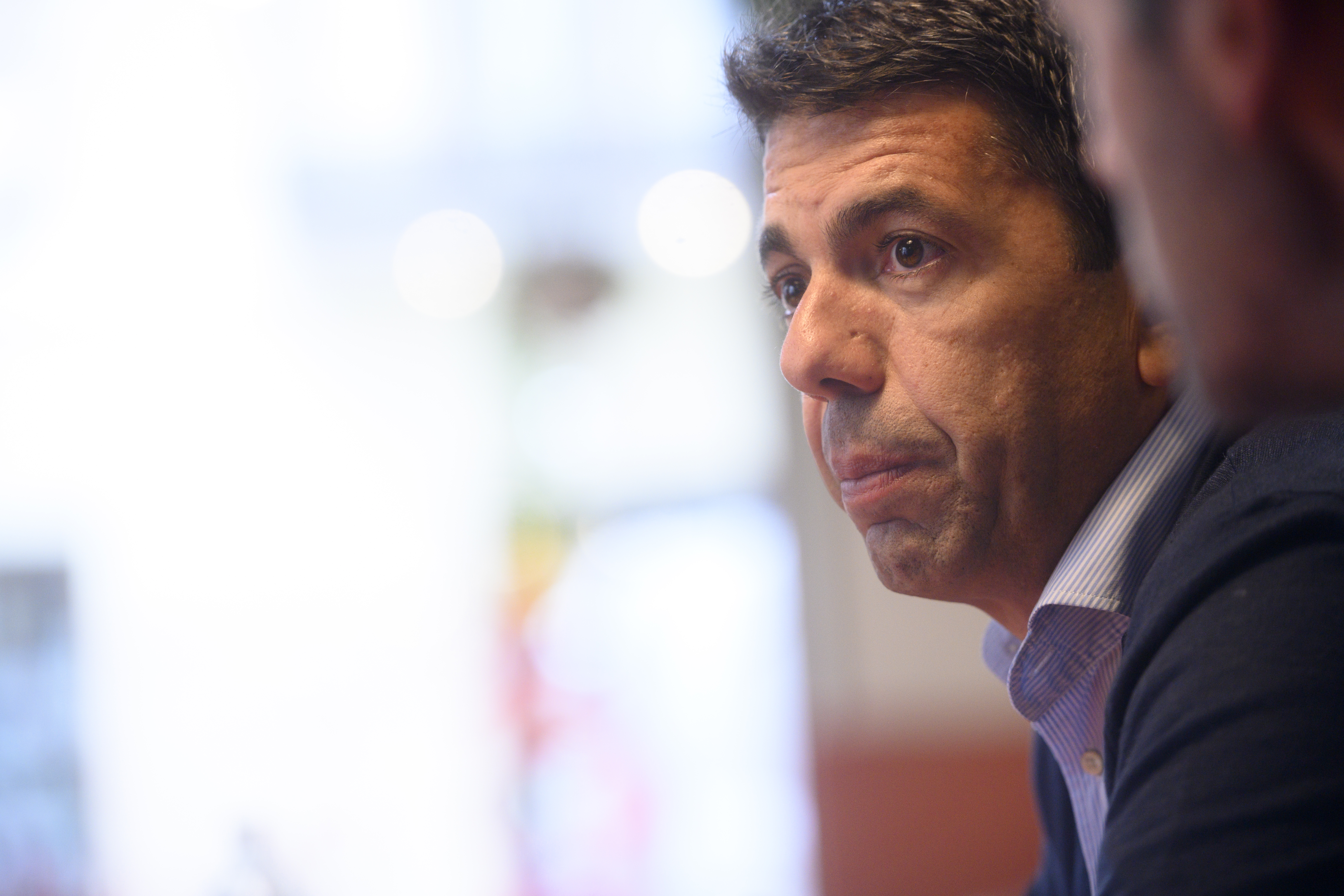 El candidato del PPCV a la Generalitat, Carlos Mazón. Foto: KIKE TABERNER - 