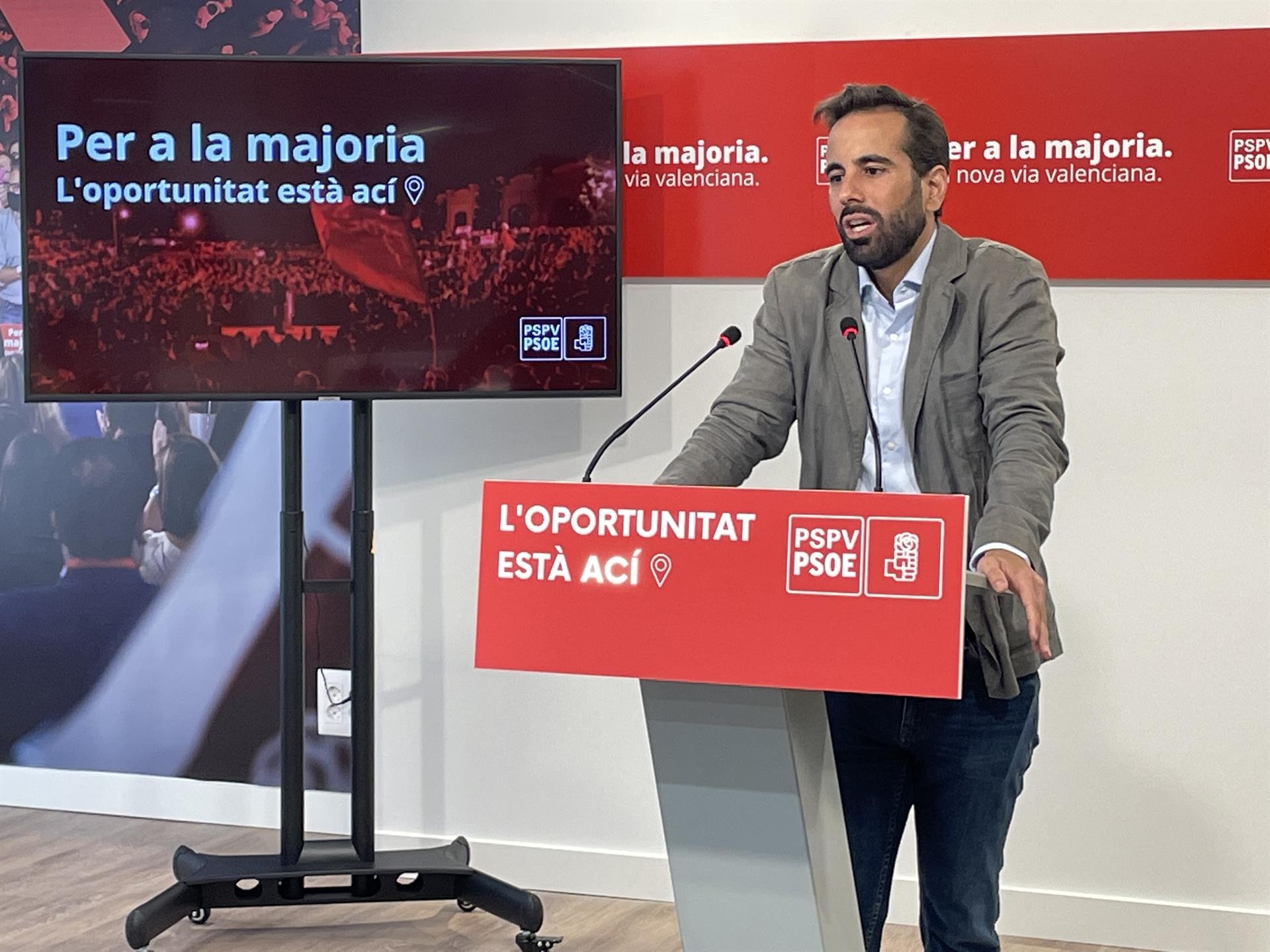 El PSPV recauda 453.000 euros para la campaña a través de microcréditos