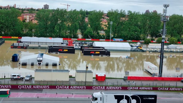 Cancelado el GP de Emilia-Romaña ante la emergencia climática