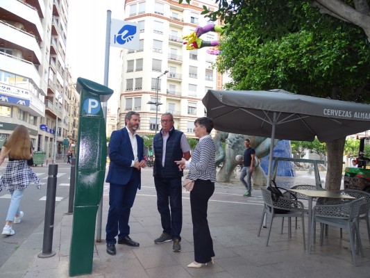 Eduardo del Pozo (Cs) propone hacer un estudio de viabilidad para eliminar la zona azul de Castelló