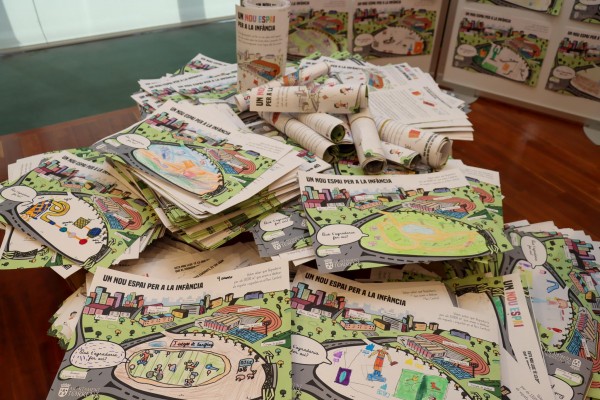 Con toboganes y patinaje: este es el diseño que eligen los más pequeños de Torrent para el Parque de la Infancia