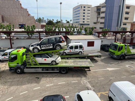 Una propina de 15.000 euros para Murcia al vender 155 vehículos municipales para chatarra 