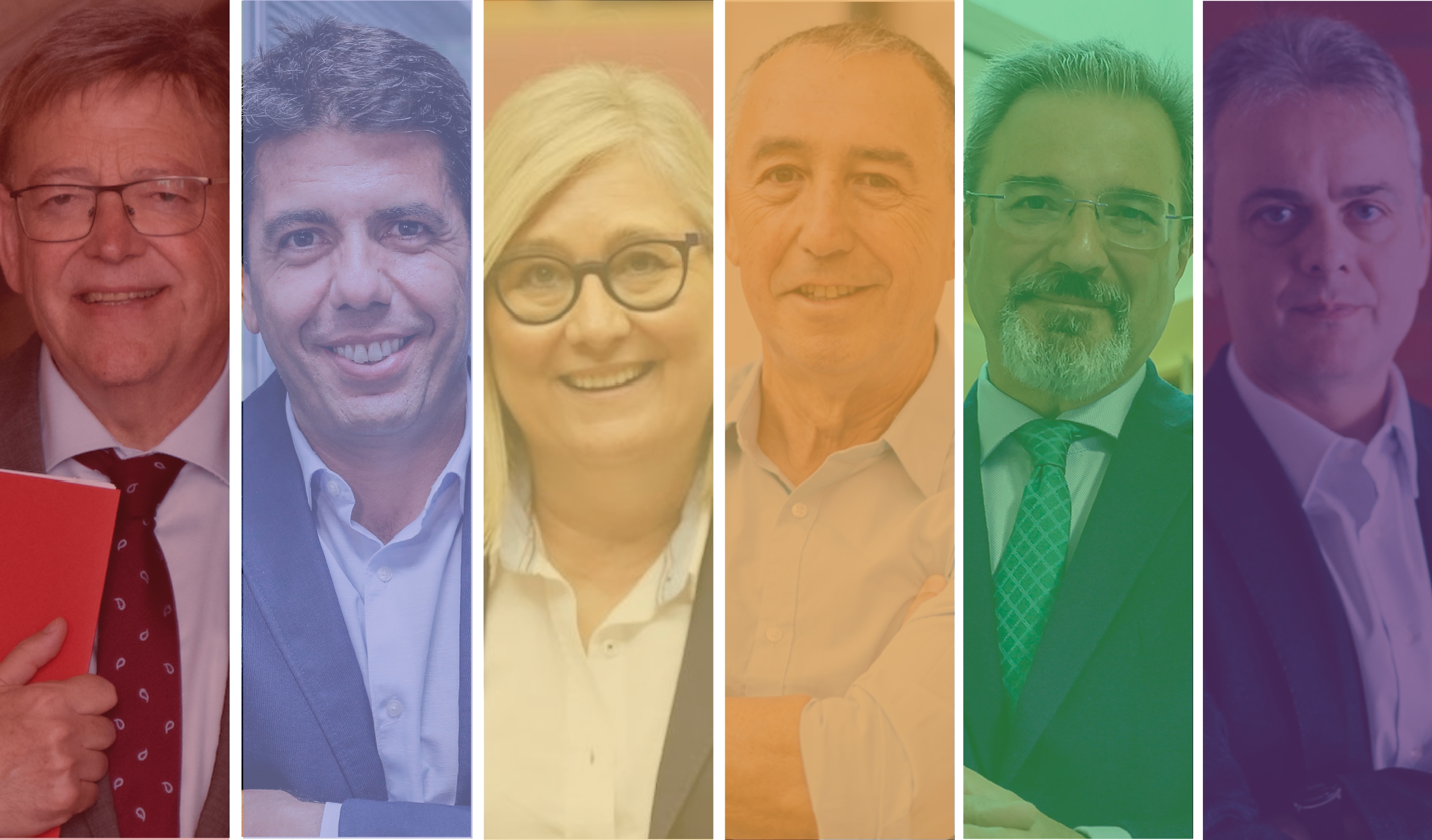 Los candidato a las elecciones autonómicas del 28M. Foto: VP - 