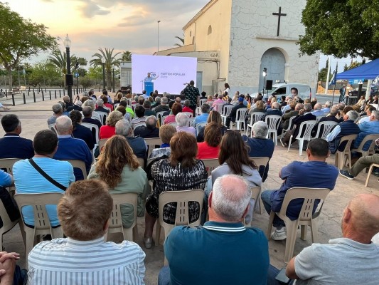 El PP de Elche promete infraestructuras para el campo y critica el programa del PSOE: 