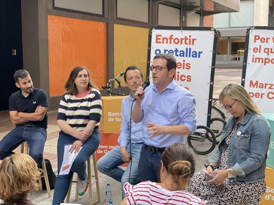 Compromís garantizará la gratuidad del comedor  escolar en todos los colegios de Castelló