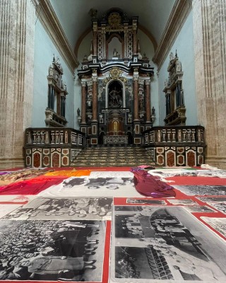 Paula Valero despliega su homenaje 