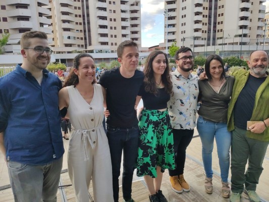 Errejón en Molina de Segura: 