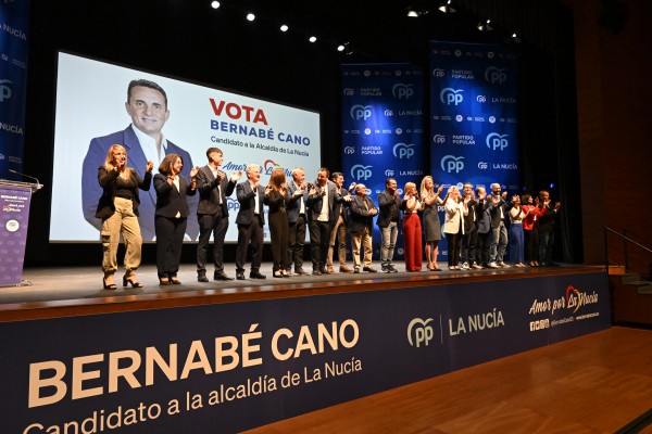 El PP de La Nucía presenta su Lista Electoral en el Auditori