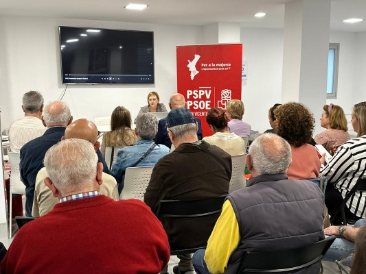 Espacios para jóvenes y mayores, bienestar animal y vivienda: el programa del PSOE de San Vicente
