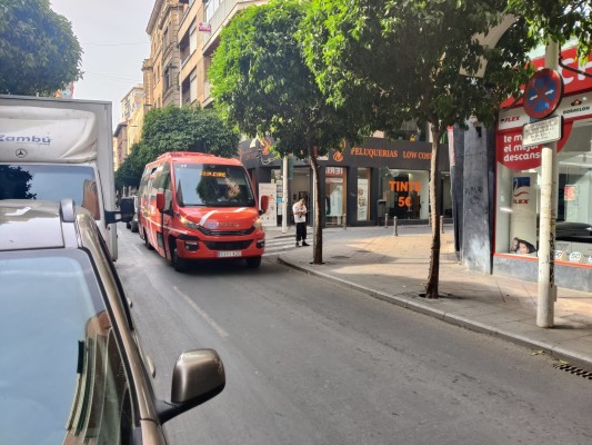 Fin a la huelga de autobuses de Murcia: 'los coloraos' vuelven a circular