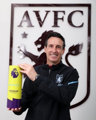 Unai Emery, mejor entrenador de abril en la Premier