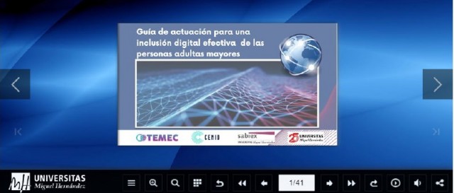 Cenid desarrolla una guía de actuación para acercar las nuevas tecnologías a personas mayores