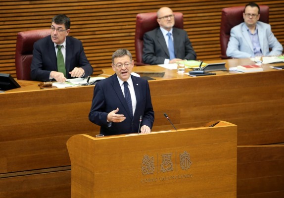 Puig reclama al gobierno que asuma toda la deuda de la Comunitat Valenciana
