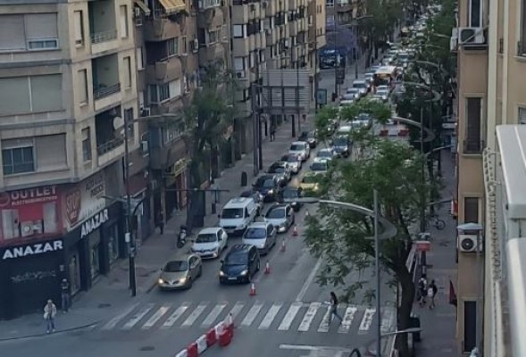 Denuncian el colapso de tráfico en el barrio del Carmen tras las obras en Floridablanca