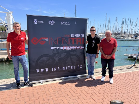 Más de 400 atletas se medirán en las pruebas de triatlón Infinitri de Burriana