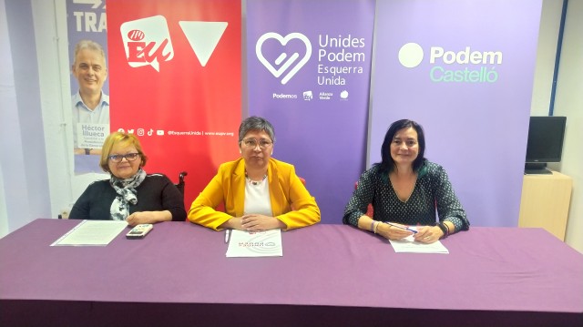 Podem-EU Castelló promete aumentar el gasto en atención primaria y regular el precio del alquiler 