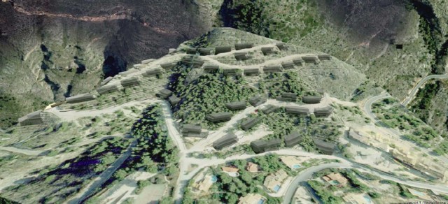 Altea, a las puertas de construir 43 viviendas en las faldas de sierra Bernia