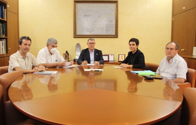 Beniel pide ayuda a la CHS para mejorar la conservación de los cauces del municipio