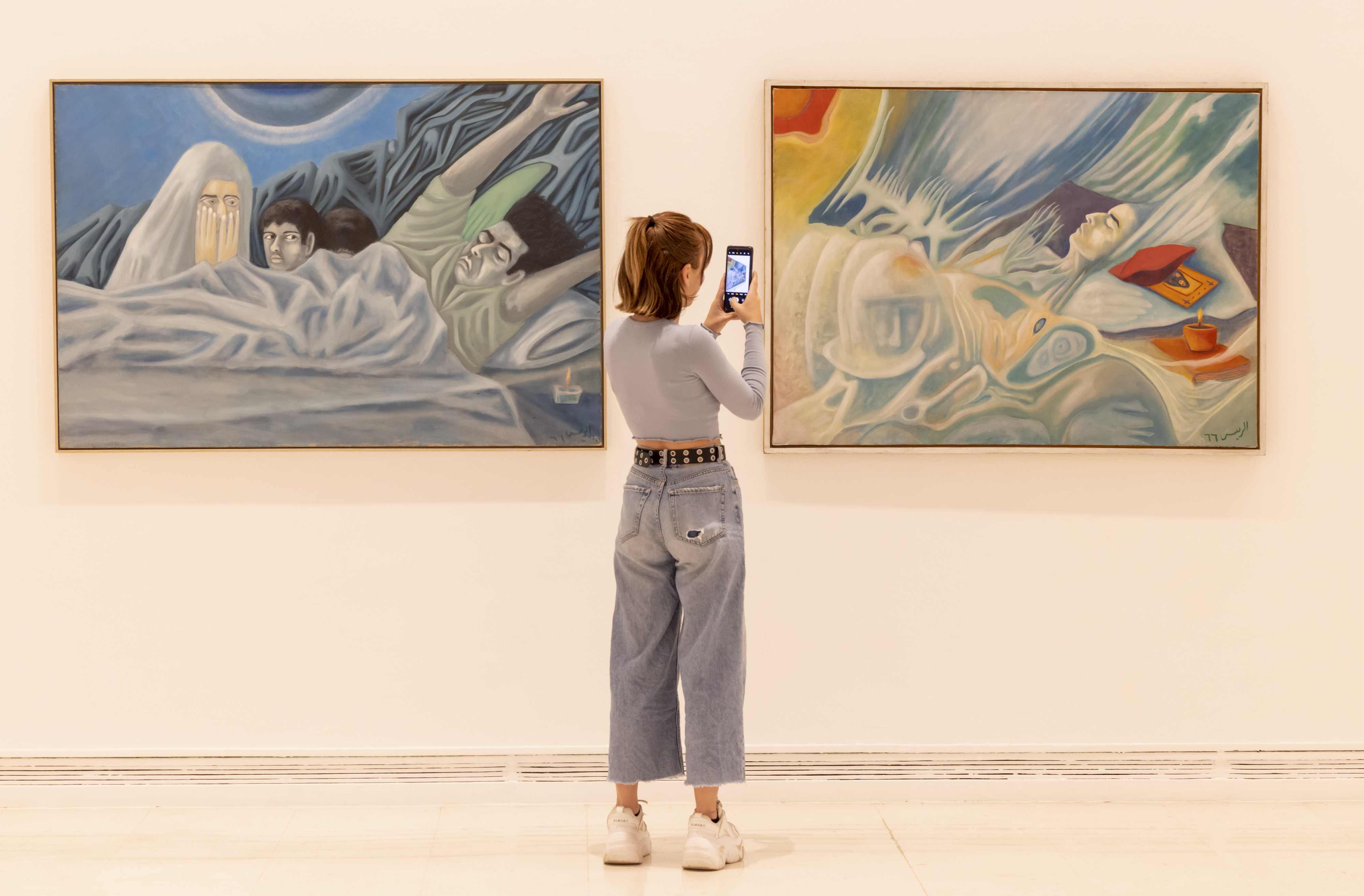 El IVAM completa el relato de la modernidad con el libanés Aref El Rayess

