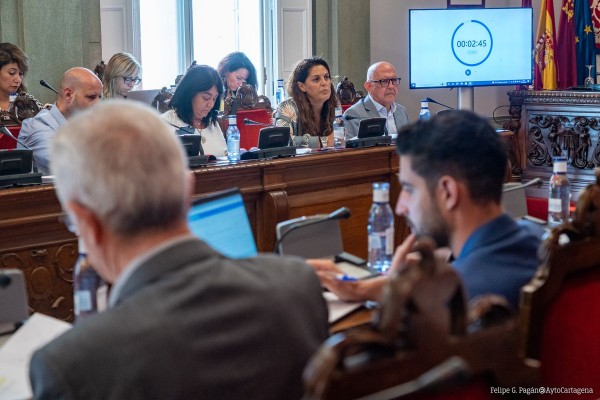 Cartagena celebra hoy su última y descafeinada sesión plenaria por la 'huelga' de mociones de MC y la desbandada de Vox
