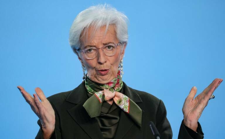 Christine Lagarde, presidenta del BCE. Foto: EFE/EPA/FRIEDEMANN VOGEL - 