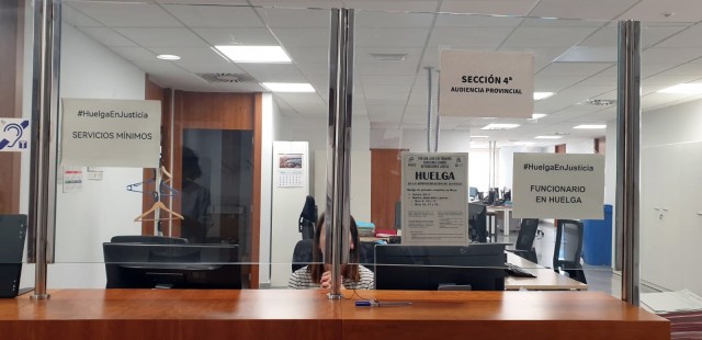 CSIF convoca una protesta en Castelló por el personal de Justicia y hay amenaza de paro total
