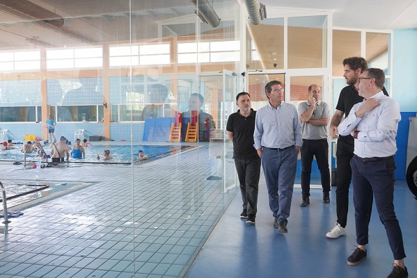 La remodelación de la piscina cubierta de Ontinyent permitirá un ahorro energético del 80%