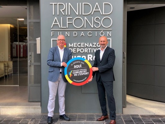 Disfrimur y la Fundación Trinidad Alfonso se alían para promover los eventos deportivos en la Comunitat Valenciana


