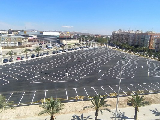 Elche concluye la primera fase del plan de aparcamientos con 330 gratuitos en el Toscar