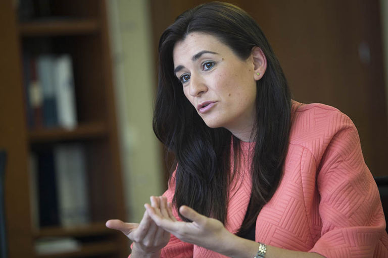 Carmen Montón, consellera de Sanidad. Foto: EVA MÁÑEZ - 