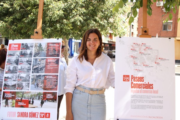 Gómez promete crear 11 paseos comerciales en València para dinamizar barrios y su economía